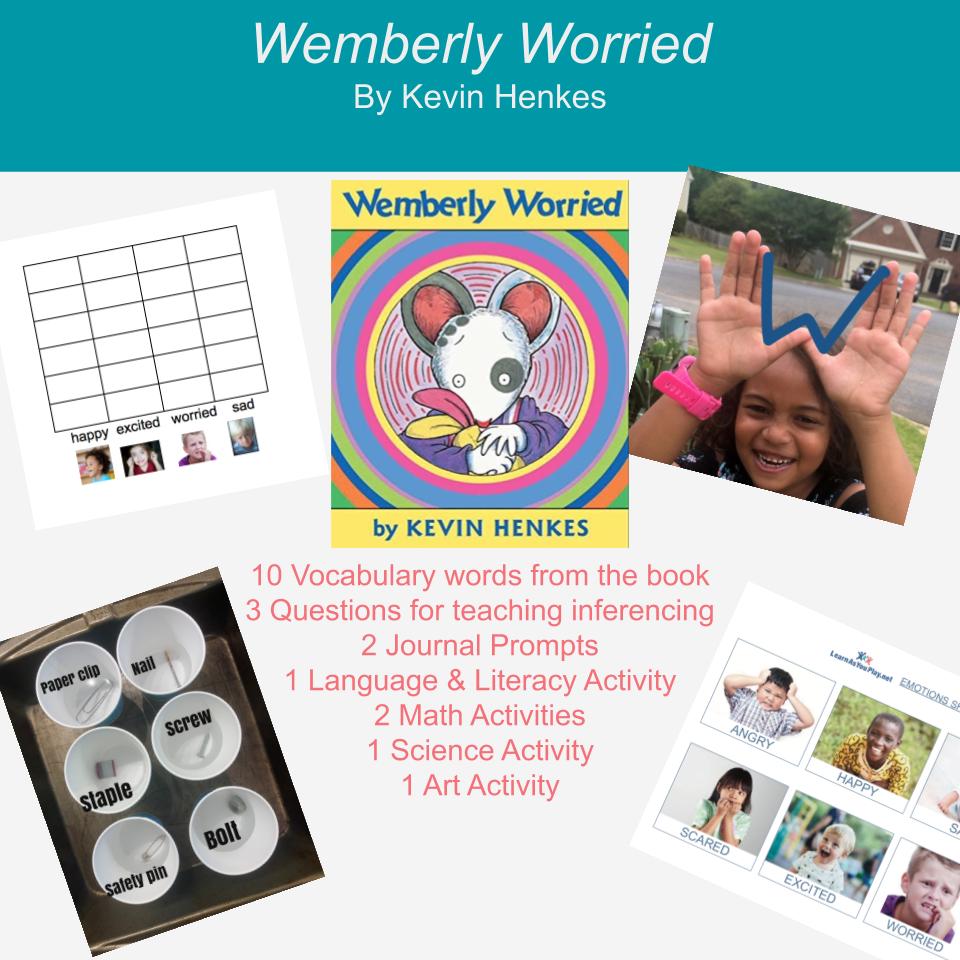 Book　As　Wemberly　Learn　You　Worried　Activities　Play